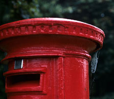 Red Post Box : � Photographer: Ian Francis | Agency: Dreamstime.com