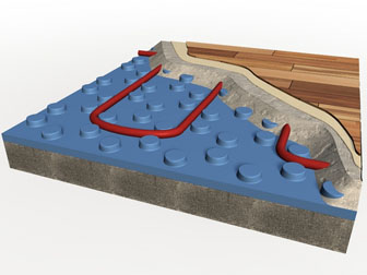 Underfloor Heating - Dreamstime.com
